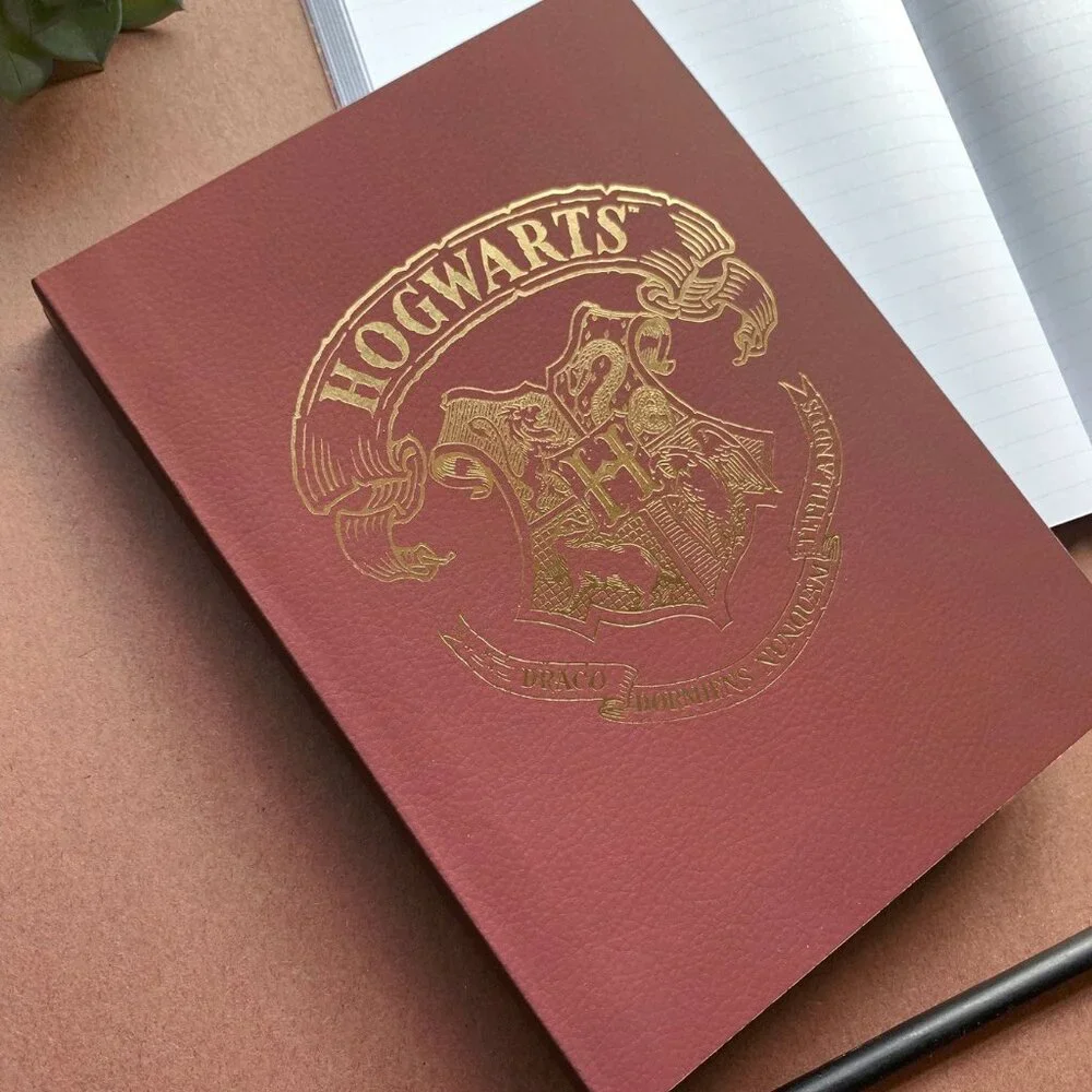 Harry Potter Hogwarts Crest Journal and Stickers - Wizarding World Gifts